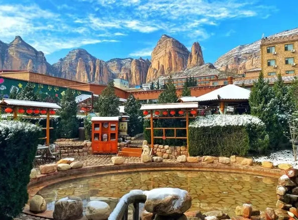 ▲ Huishan Hot Spring in Huangyadong.